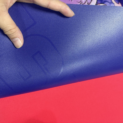 OEM CMYK Imprinting PU Foaming Mats Non Slip Gaming Mat For Desk