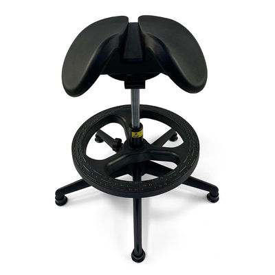 Workshop Custom Made PU Foam Chair Self Crust Saddle Office Chair