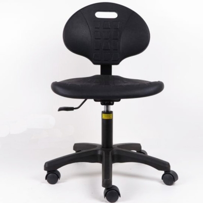 Industrial Ergonomic Backrest PU Office Chair Hospital 300lb Lab Chairs With Wheels