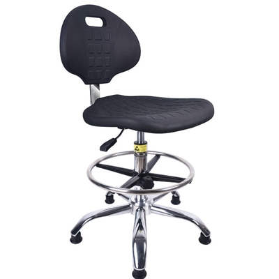 Industrial Ergonomic Backrest PU Office Chair Hospital 300lb Lab Chairs With Wheels