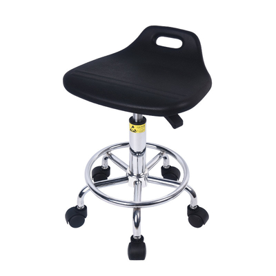 Modern Style ESD Lab Chair Stool For Laboratory Workshop School Armrest Height 25-30cm