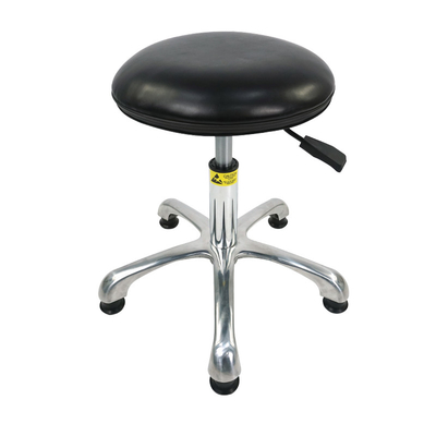 Customizable 20 Inches PU Leather Chair Antistatic Lab Chair 300lbs