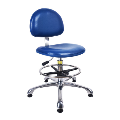 Ergonomic Armless Lab Barber Moving Saddle Dental Salon Stool Chair With Wheels Round Footrest