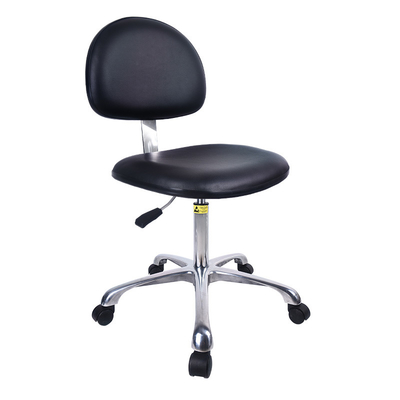 Backrest Height 20 Inches PU Leather Industry Chairs With ESD Protection For Workshop