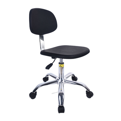 Adjustable Industrial Anti Static Chairs Lab Custom PU Leather Chairs For Laboratory