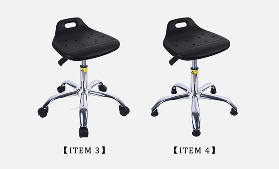 PU Polyurethane Anti Static Office Chair Laboratory Ergonomic Design