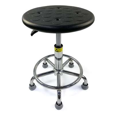 PU ESD Anti Static Office Chair With Aluminum Base For Industry Garage Institution Bar