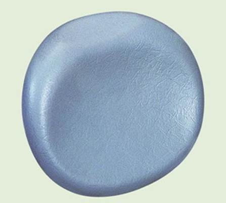 Grey Waterproof Bathtub Pillow Self Skinned Polyurethane Bath Pillow For Tub