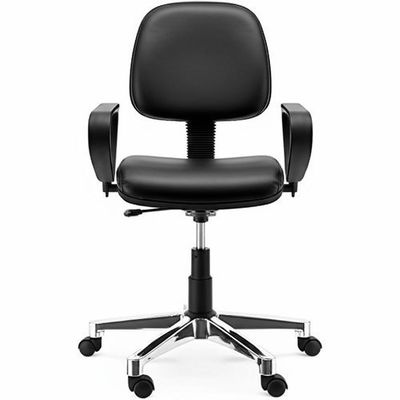 Modern Style PU Office Chair with 25 Lbs Weight Capacity 25.5 Inches and 18 Inches Seat Depth