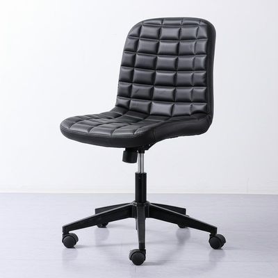 25.5 Inches Modern Style Indoor Use PU Office Chair with Swivel Function and Adjustable Height