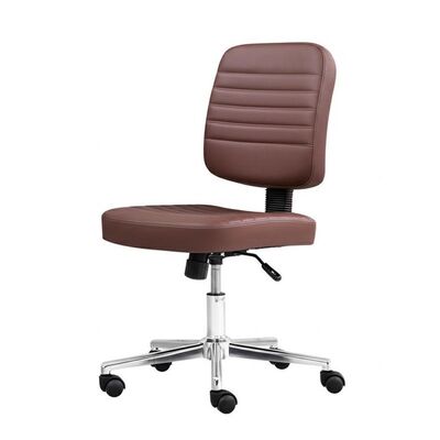 Adjustable Height PU Office Chair Sleek Design Combining Comfort and Functionality Suitable for Various Office Interiors